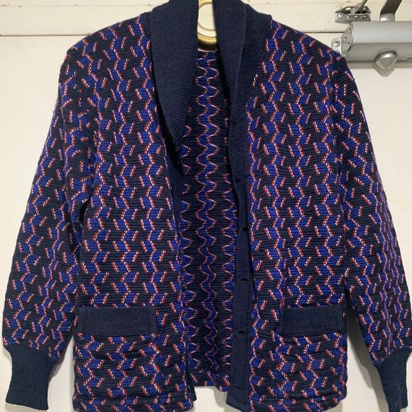 VINTAGE JAYDEE SUPERIOR VALUE BY KNITTERS LTD. SHAWL SWEATER CARDIGANS SIZE S - Picture 6 of 12